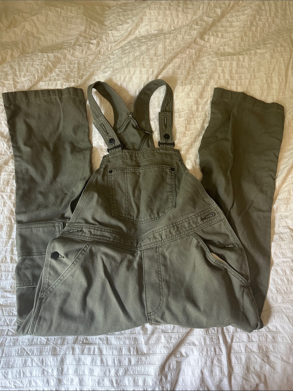 Hemp blend overalls
